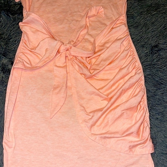 tie front round neck dress- NWOT PF - Picture 3 of 7